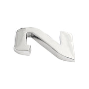 ORNAMENT AUTO 3D. CIFRA 2. 26 MM. CROMAT