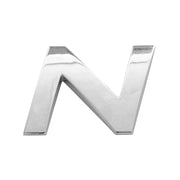ORNAMENT AUTO 3D. LITERA N. 26 MM. CROMAT