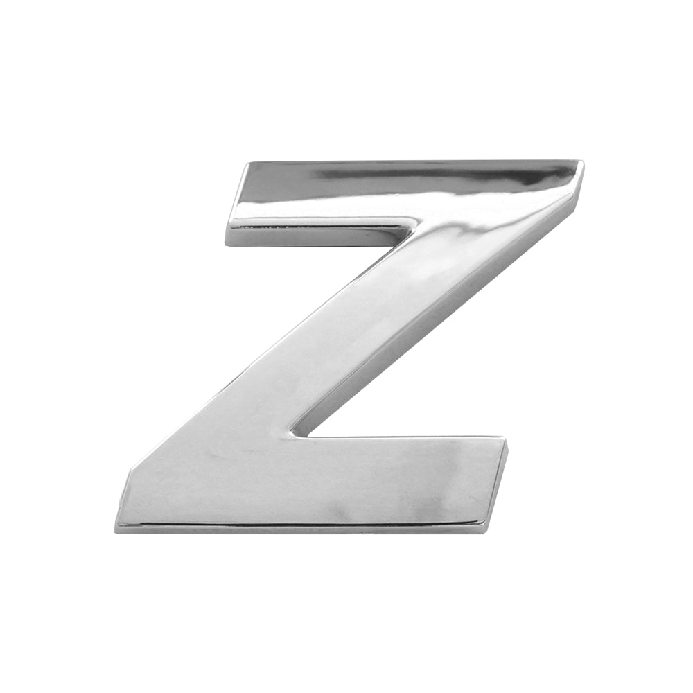 3D AUTÓDÍSZ. Z BETŰ. 26 MM. Krómozott