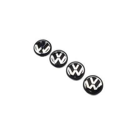 Set 4 Capace Jante Aliaj Volkswagen 52MM Interior 56MM Exterior