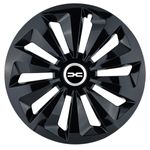 Set 4 capace roti pentru Dacia Nou, model Fox Black, R14