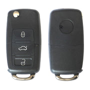 CARCASA CHEIE CONTACT PENTRU VOLKSWAGEN JETTA / PASSAT (B5-B6-B7) / POLO / SCIROCCO / TIGUAN, 3 BUTOANE, CU CHEIE