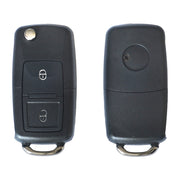 CARCASA CHEIE CONTACT PENTRU VOLKSWAGEN JETTA / PASSAT (B5-B6-B7) / POLO / SCIROCCO / TIGUAN, 2 BUTOANE, CU CHEIE
