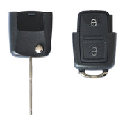 CARCASA CHEIE CONTACT PENTRU VOLKSWAGEN JETTA / PASSAT (B5-B6-B7) / POLO / SCIROCCO / TIGUAN, 2 BUTOANE, CU CHEIE