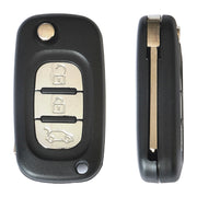 CARCASA CHEIE CONTACT PENTRU DACIA DUSTER 3 BUTOANE, CU CHEIE
