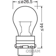 BEC 12V PY27/7W ORIGINAL SET 10 BUC OSRAM