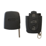 CARCASA CHEIE CONTACT PENTRU AUDI A3 / A6 / A8, 3 BUTOANE, CU CHEIE