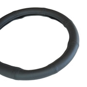 HUSA VOLAN PIELE NATURALA NEGRU 35-37 CM