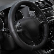 HUSA VOLAN PIELE NATURALA NEGRU 37-39 CM