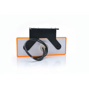 LAMPA GABARIT LED 1412 W201, 12V-24V, POZITIE PORTOCALIU WAS