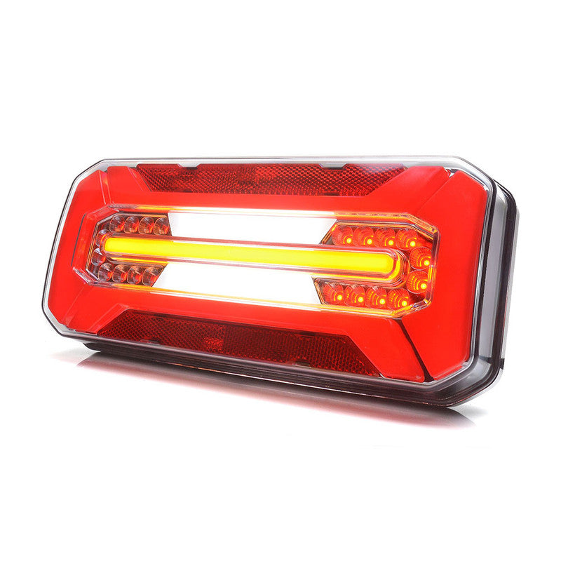 TÖBBFUNKCIÓS HÁTSÓ LED LÁMPA 1290 B/J W185, 12V-24V, 6 FUNKCIÓ