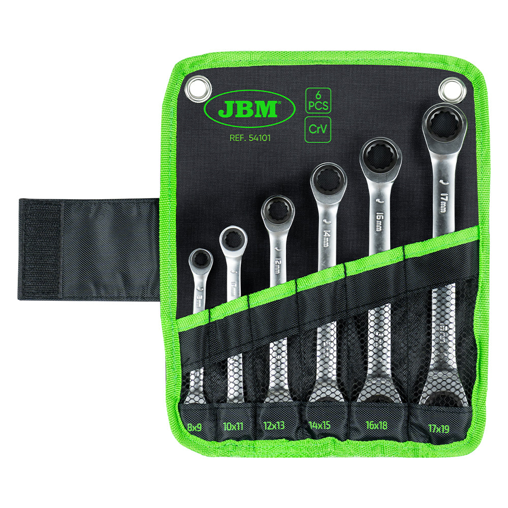 6 db-os racsnis kulcskészlet JBM