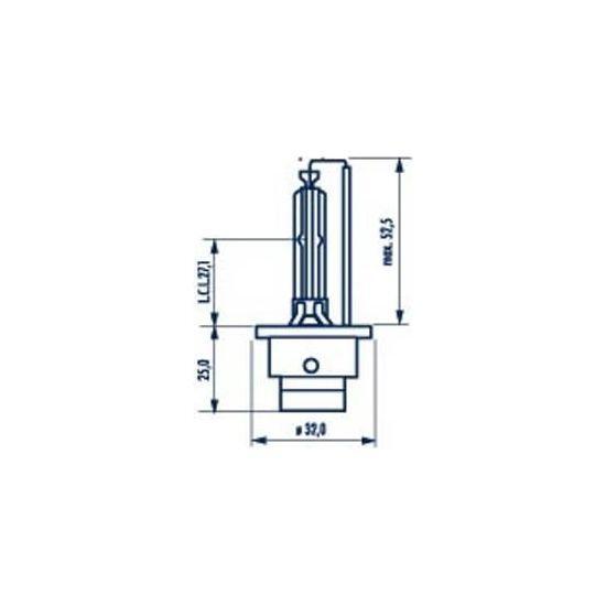 BEC XENON 85V D2S 4000 K NARVA
