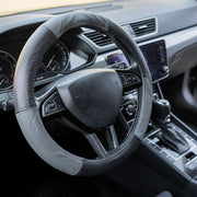 HUSA VOLAN PIELE NATURALA PERFORATA GRI 37-39 CM MEGA DRIVE