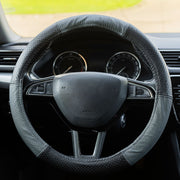 HUSA VOLAN PIELE NATURALA PERFORATA GRI 37-39 CM MEGA DRIVE