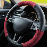 HUSA VOLAN PIELE NATURALA PERFORATA ROSU 37-39 CM MEGA DRIVE