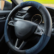 HUSA VOLAN PIELE NATURALA PERFORATA ALBASTRU 37-39 CM MEGA DRIVE