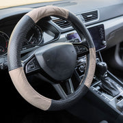 HUSA VOLAN PIELE NATURALA PERFORATA BEJ 37-39 CM MEGA DRIVE