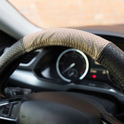 HUSA VOLAN PIELE NATURALA PERFORATA BEJ 37-39 CM MEGA DRIVE