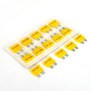 SET 5 BLISTERE SIGURANTE FUZIBILE GALBENE 20A SET DE 10 BUC