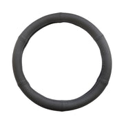 HUSA VOLAN PIELE NATURALA PERFORATA NEGRU 37-39 CM