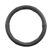 HUSA VOLAN PIELE NATURALA SEMI PERFORATA NEGRU 44-46 CM