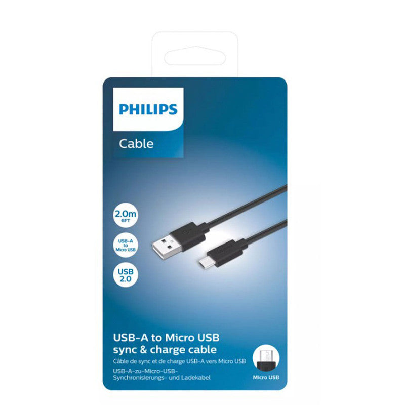 TÖLTŐ ADATKÁBEL 2 M USB-A - MICRO USB