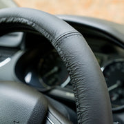 HUSA VOLAN PIELE NATURALA NEGRU 39-41 CM