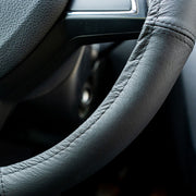 HUSA VOLAN PIELE NATURALA NEGRU 44-46 CM