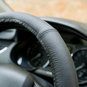 HUSA VOLAN PIELE NATURALA NEGRU 44-46 CM