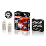 SET 2 BECURI NIGHT BREAKER LED W5W OMOLOGARE RAR OSRAM