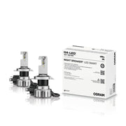 SET 2 BECURI NIGHT BREAKER LED SMART H4 +330% CUTIE OMOLOGARE RAR