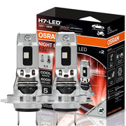 SET 2 BECURI NIGHT BREAKER LED SPEED H7 +230% BLISTER OMOLOGARE RAR