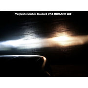 SET 2 BECURI NIGHT BREAKER LED SPEED H7 +230% BLISTER OMOLOGARE RAR