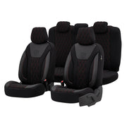 SET HUSE SCAUN BRONCO ROSU