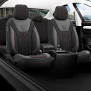 SET HUSE SCAUN BRONCO ROSU