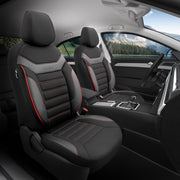 SET HUSE SCAUN INDIVIDUAL ROSU