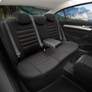 SET HUSE SCAUN INDIVIDUAL ROSU