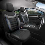 SET HUSE SCAUN INDIVIDUAL ALBASTRU