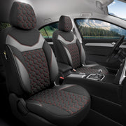 SET HUSE SCAUN SAPPHIRE ROSU