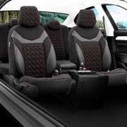 SET HUSE SCAUN SAPPHIRE ROSU