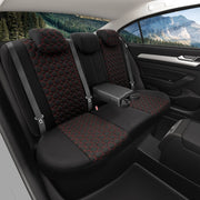 SET HUSE SCAUN SAPPHIRE ROSU