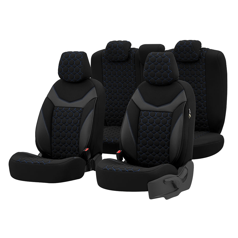 SET HUSE SCAUN SAPPHIRE ALBASTRU