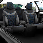 SET HUSE SCAUN SAPPHIRE ALBASTRU