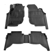 SET COVORASE AUTO CAUCIUC UMBRELLA PENTRU TOYOTA HILUX VII (CREW CAB) (20042015)