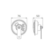 CLAXON ELECTROMAGNETIC 12V 3.5A TON JOS