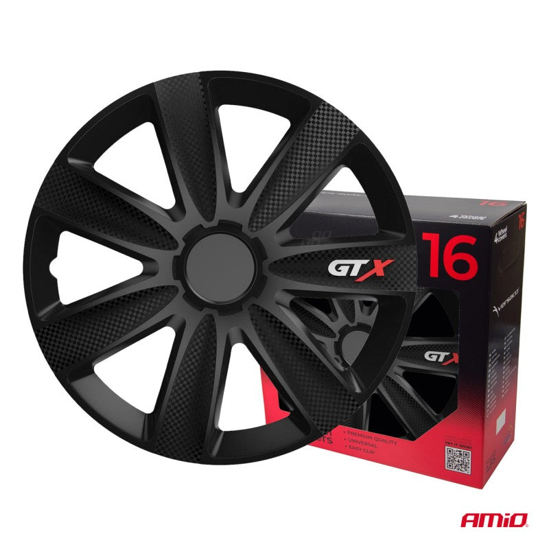 Set 4 buc capace roti ,GTX black carbon 16"