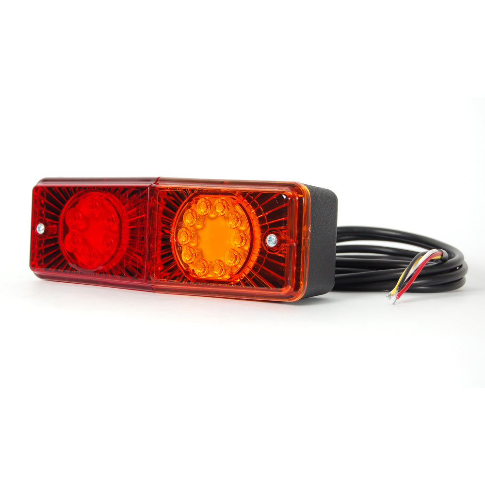 TÖBBFUNKCIÓS HÁTSÓ LED LÁMPA 487WO72UD, 12V-24V, JELZŐ / FÉK / WASH HELYZETJELZŐ