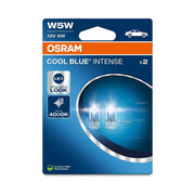 SET 2 BECURI 12V W5W COOL BLUE INTENSE NextGen BLISTER OSRAM