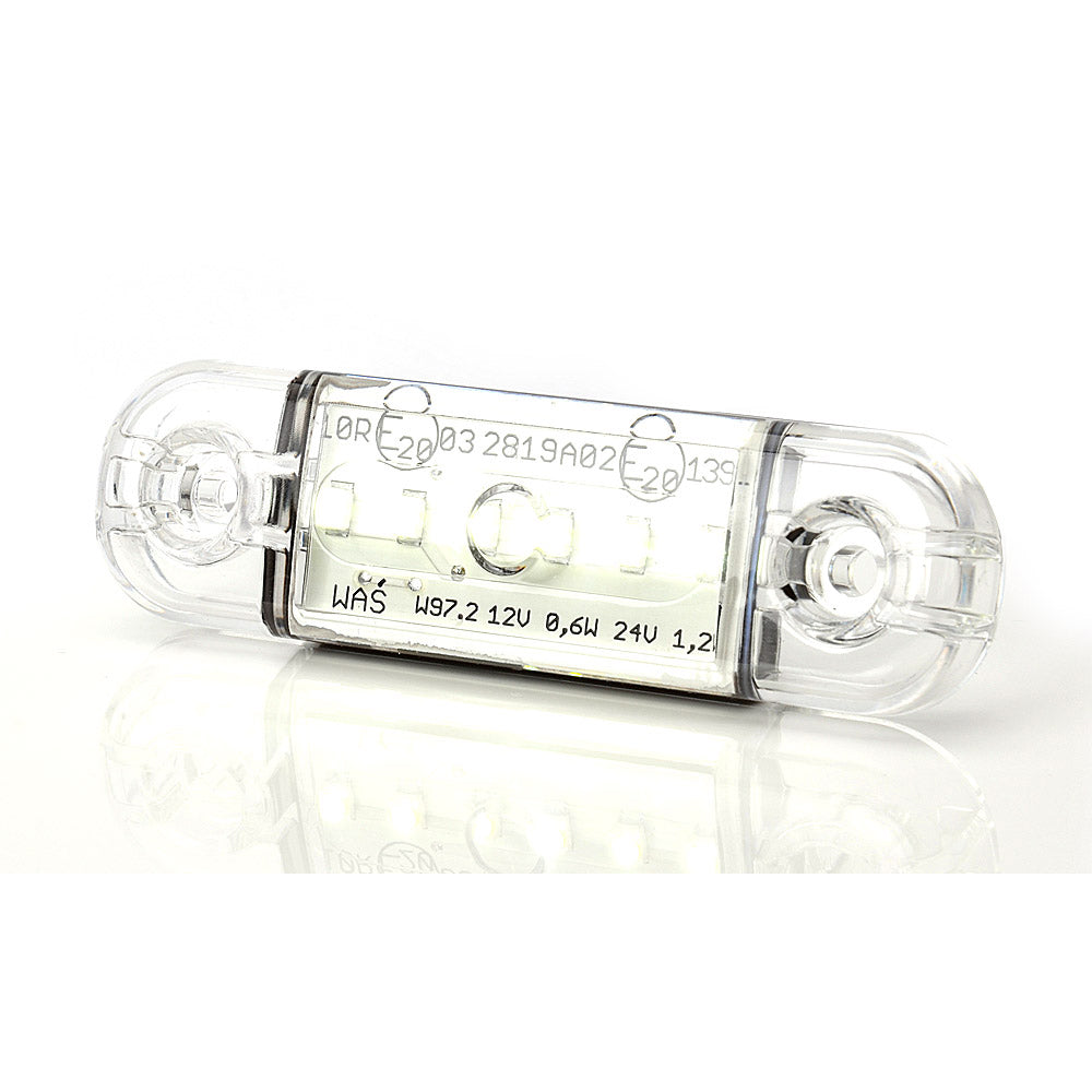 HELYZETJELZŐ LED 713 W97.2, 12V-24V, FEHÉR VOLT HELYZETJELZŐ